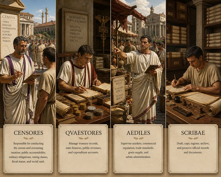 Roman Officials and Administrative Roles