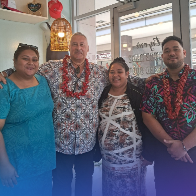 Jeff Calton visit to Samoa