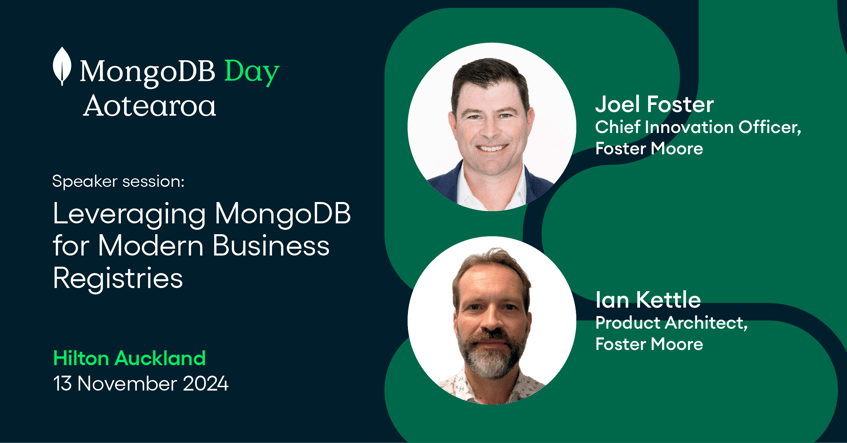 MongoDB Day Aotearoa_Speakers_Joel & Ian
