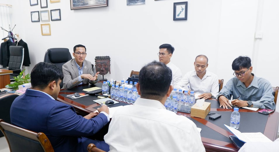 Foster Moore Visit to Cambodia Ministry of Commerce 2025 1