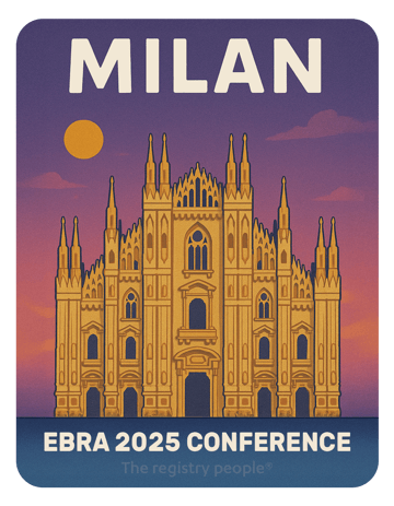 EBRA 25 Sticker Duomo Milano white