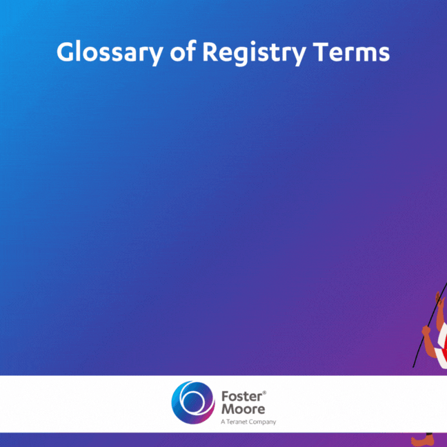 Glossary of Registry Terms