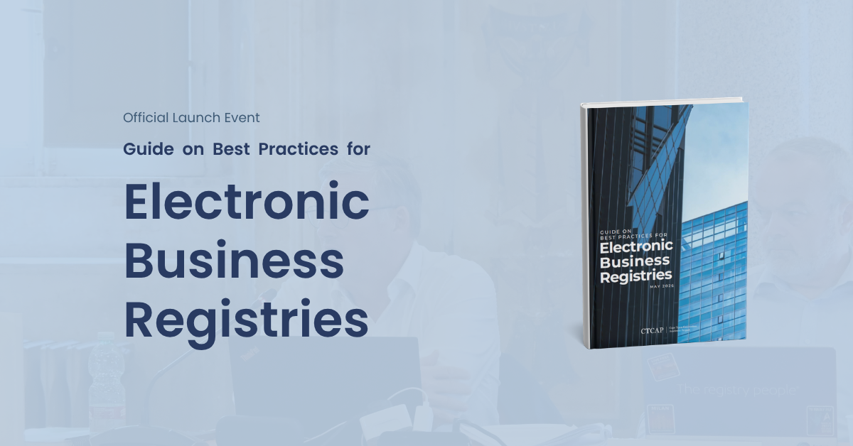 Launch of the Guide on Best Practices for Electronic Business Registries
