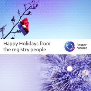 Happy Holidays from Foster Moore.