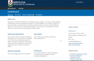 Bermuda Economic Substance Declaration Portal Goes Live