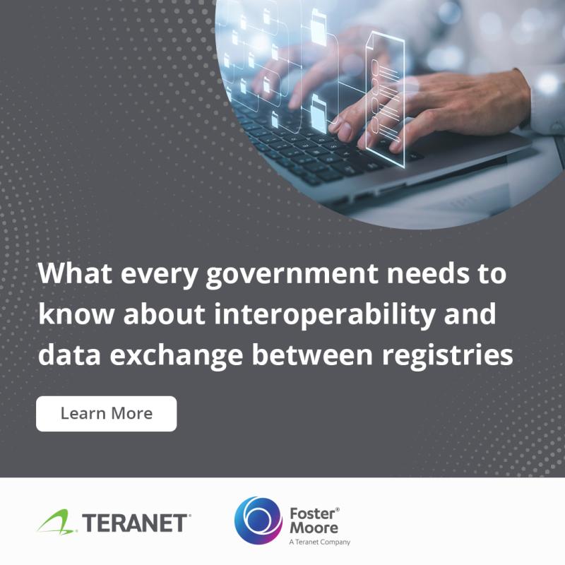 Enabling Digital Government: Interoperability and Data Exchange Between Registries