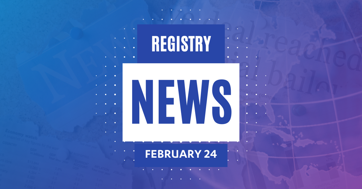 Registry News Weekly - February 24 2025