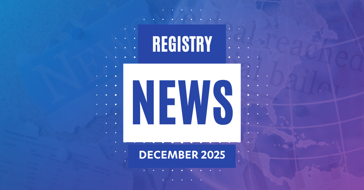 Registry News - December 2025