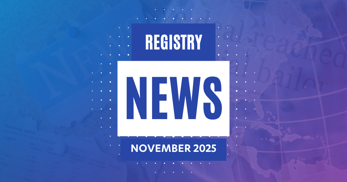 Registry News - November 2025